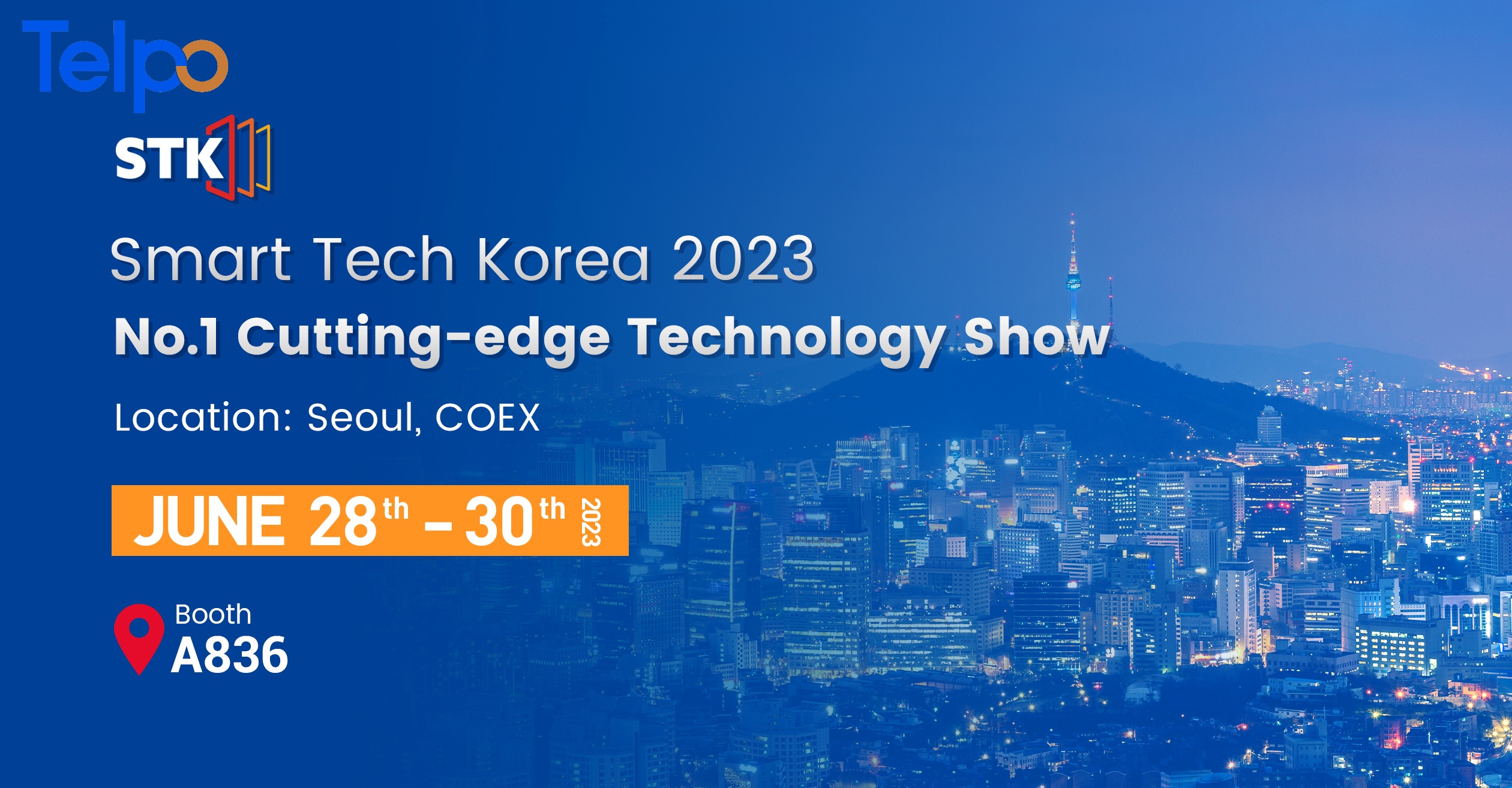 Telpo will attend exhibition smart tech korea 2023